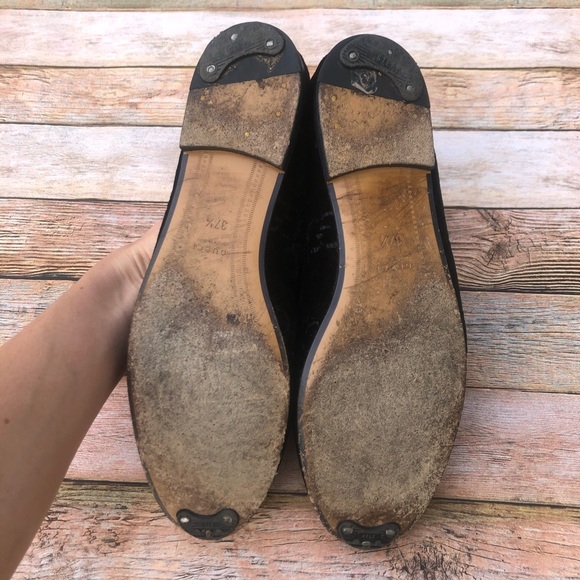 Gucci Jordaan GG Velvet Loafers - Picture 9 of 12